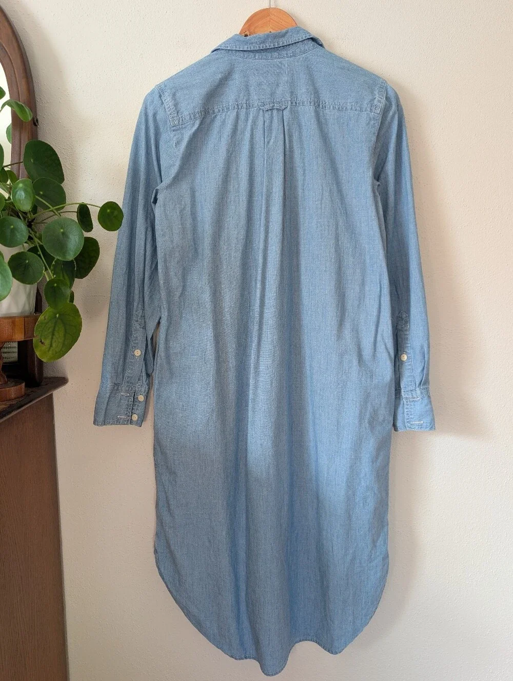 J. Crew | 2 | Classic-Fit Chambray Shirt Dress
